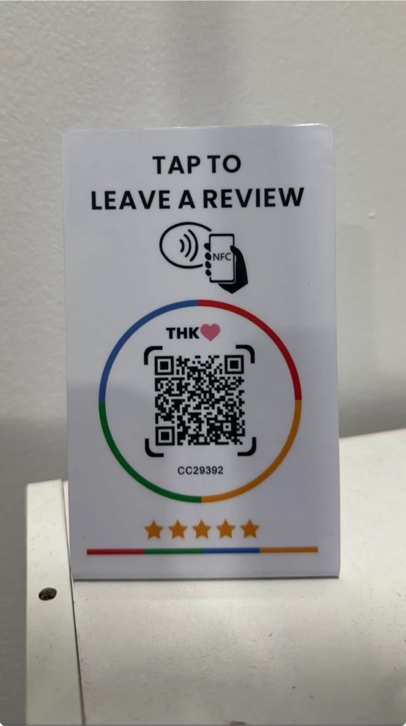 NFC Review Display Stand