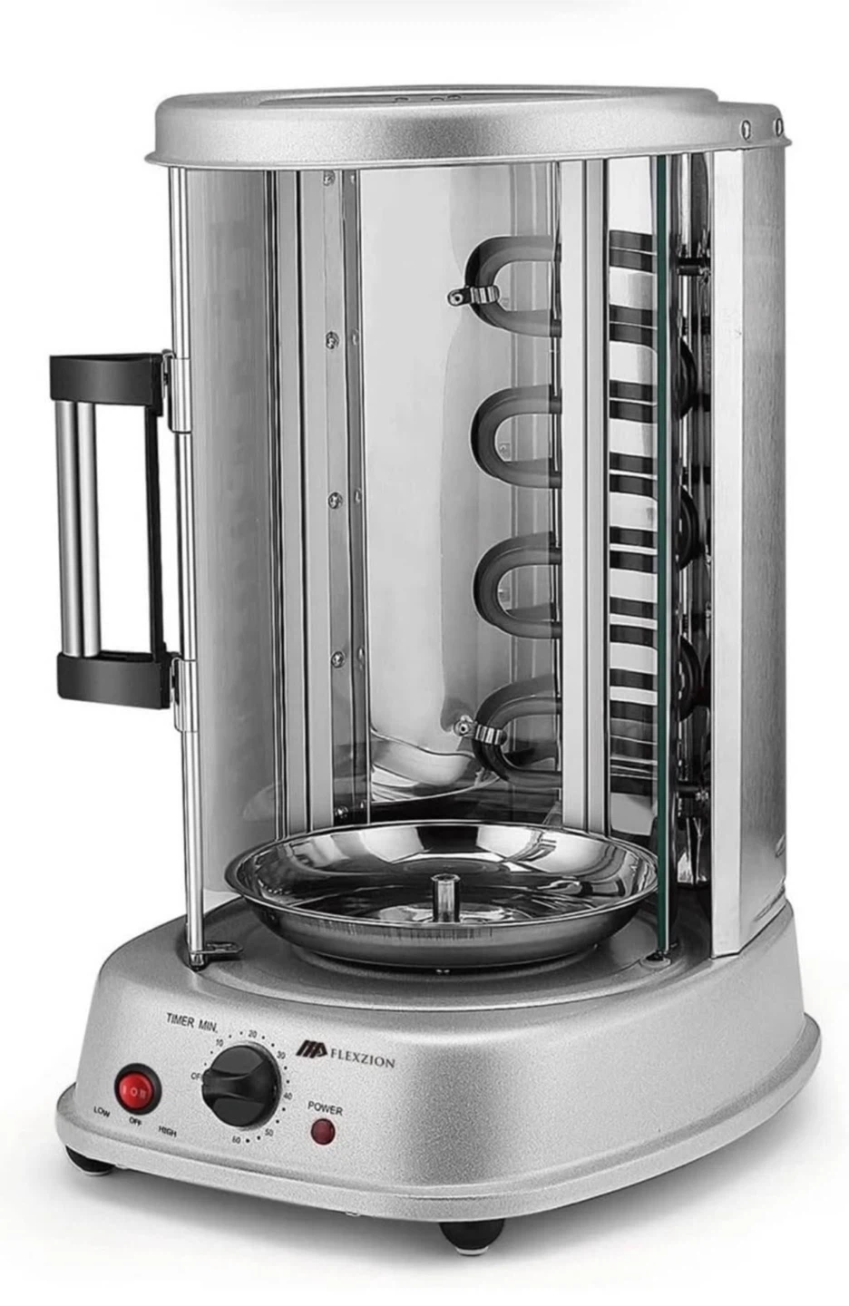 Flexzion Vertical Rotisserie Oven Grill