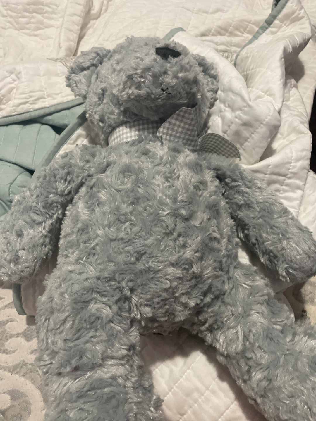 Grey Plush Teddy Bear