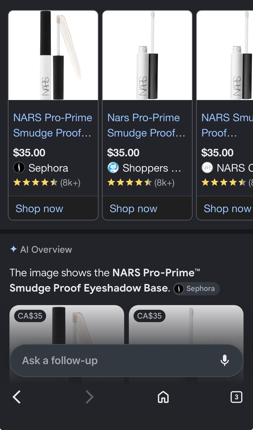 NARS eyeshadow primer - photo 4