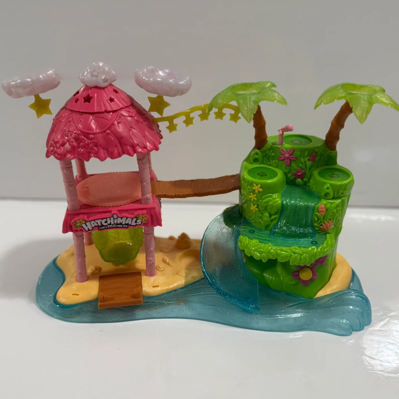 Hatchimals CollEGGtibles Island Playset all features WORKING