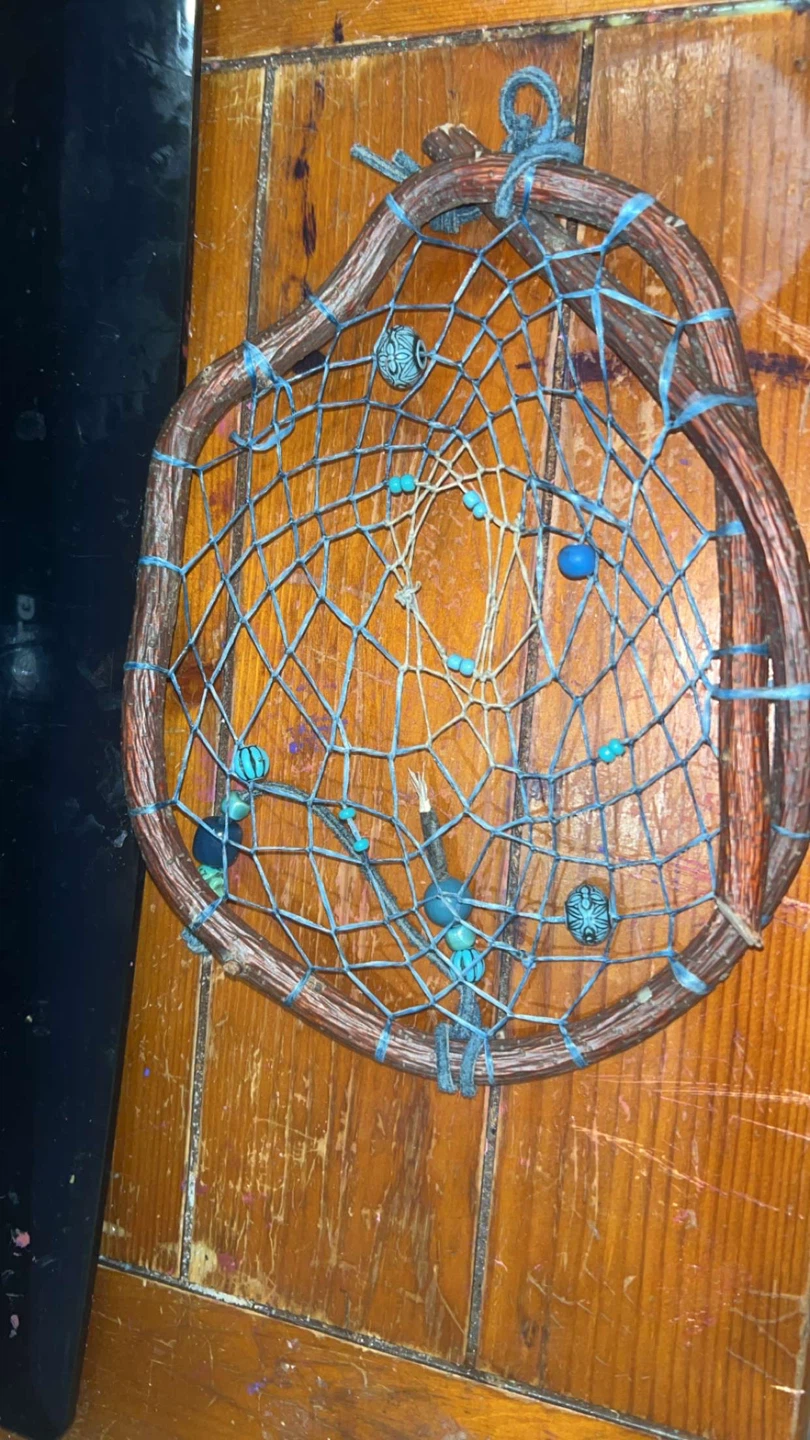Decorative handmade dreamcatcher