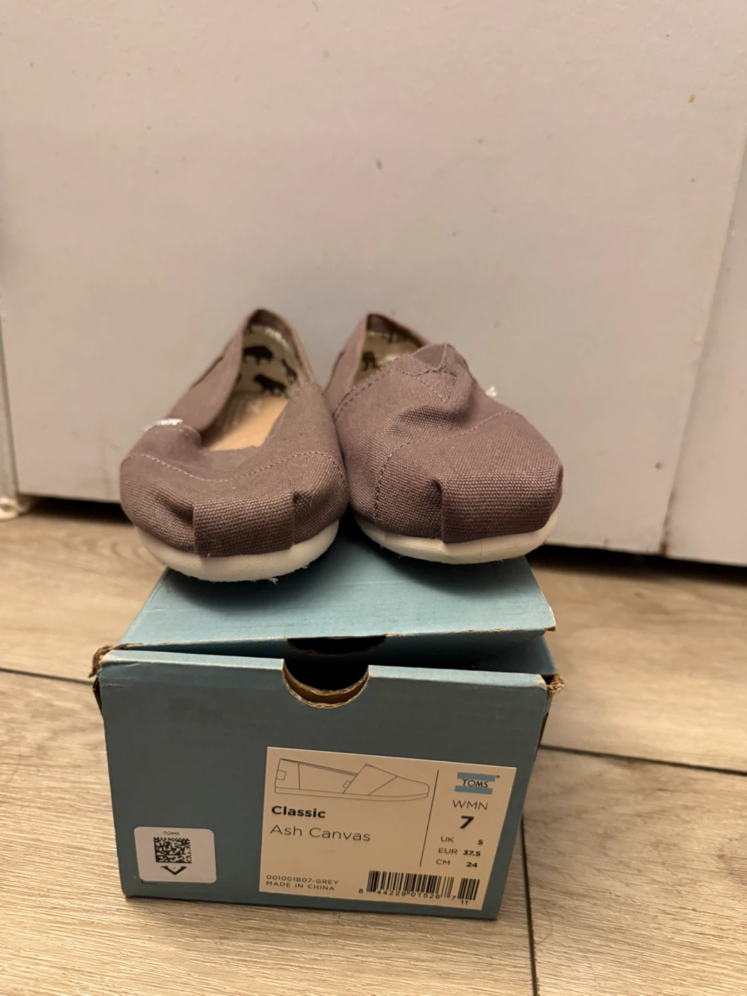 TOMS Classic Ash Canvas Shoes