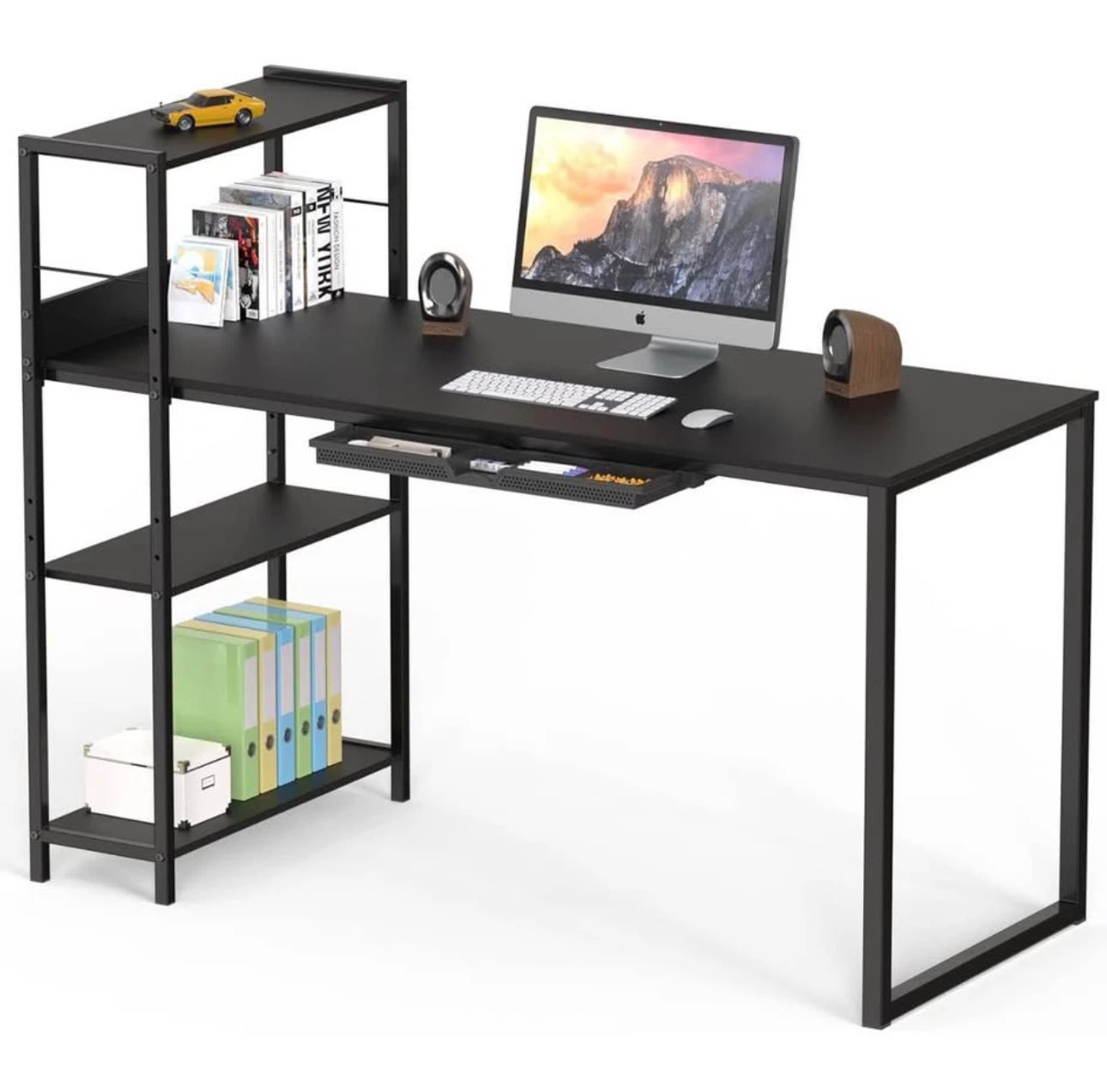Home Office Mission Computer Desk - Black - 46