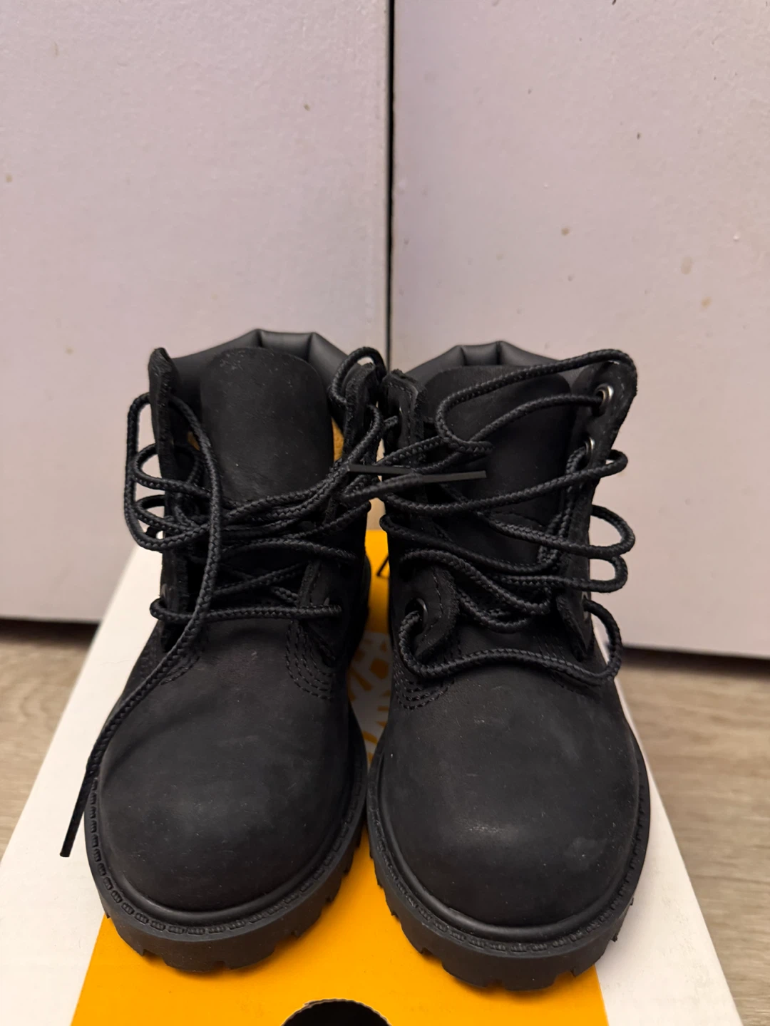 Timberland Premium 6-Inch Waterproof Toddler Boots Black - photo 2