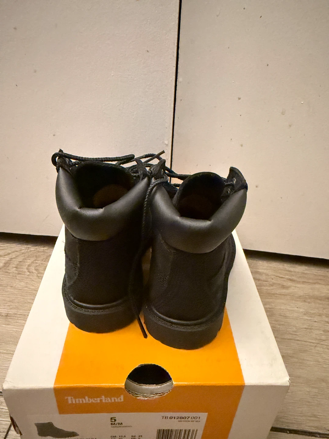 Timberland Premium 6-Inch Waterproof Toddler Boots Black - photo 3