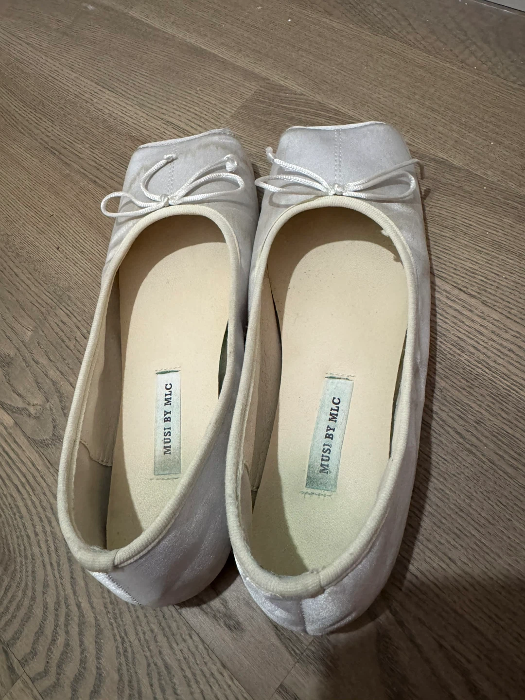 Musi By MLC designer’s White Ballet Flats - photo 2