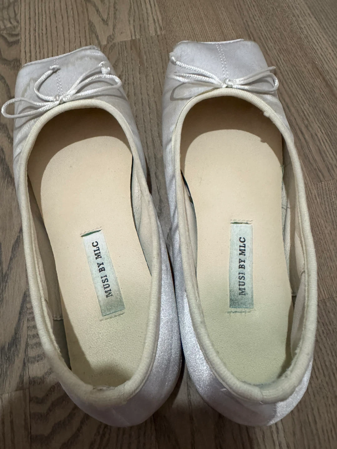 Musi By MLC designer’s White Ballet Flats - photo 3