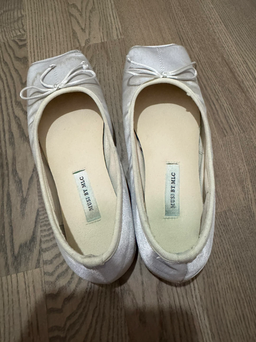 Musi By MLC designer’s White Ballet Flats - photo 4