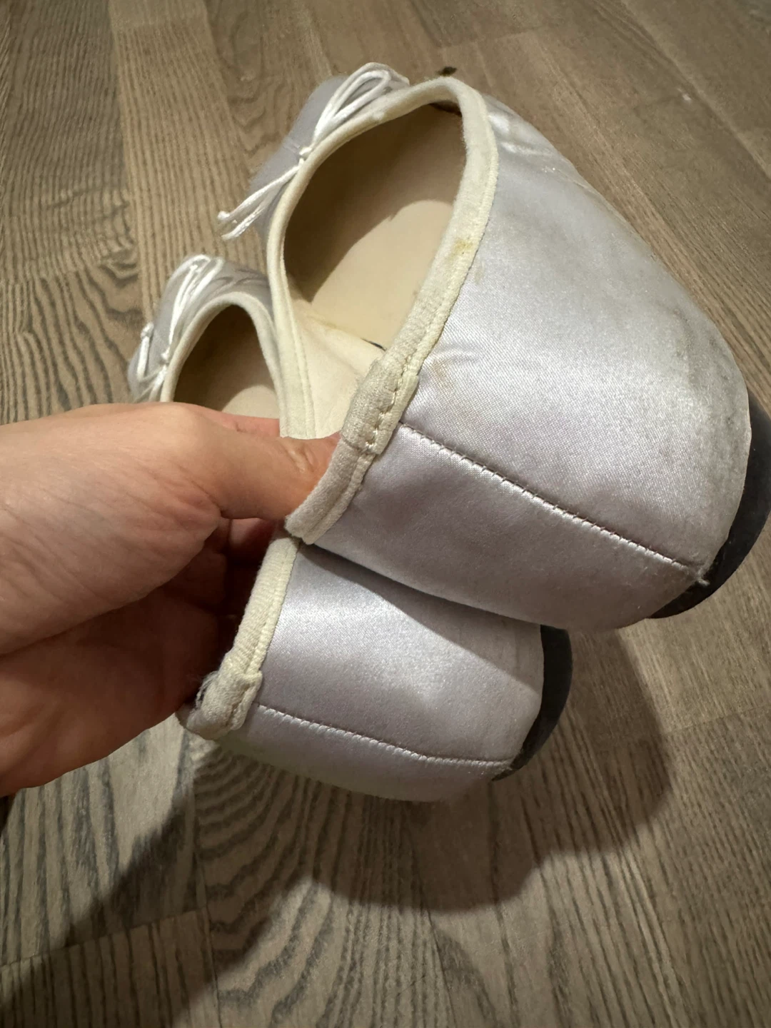 Musi By MLC designer’s White Ballet Flats - photo 5