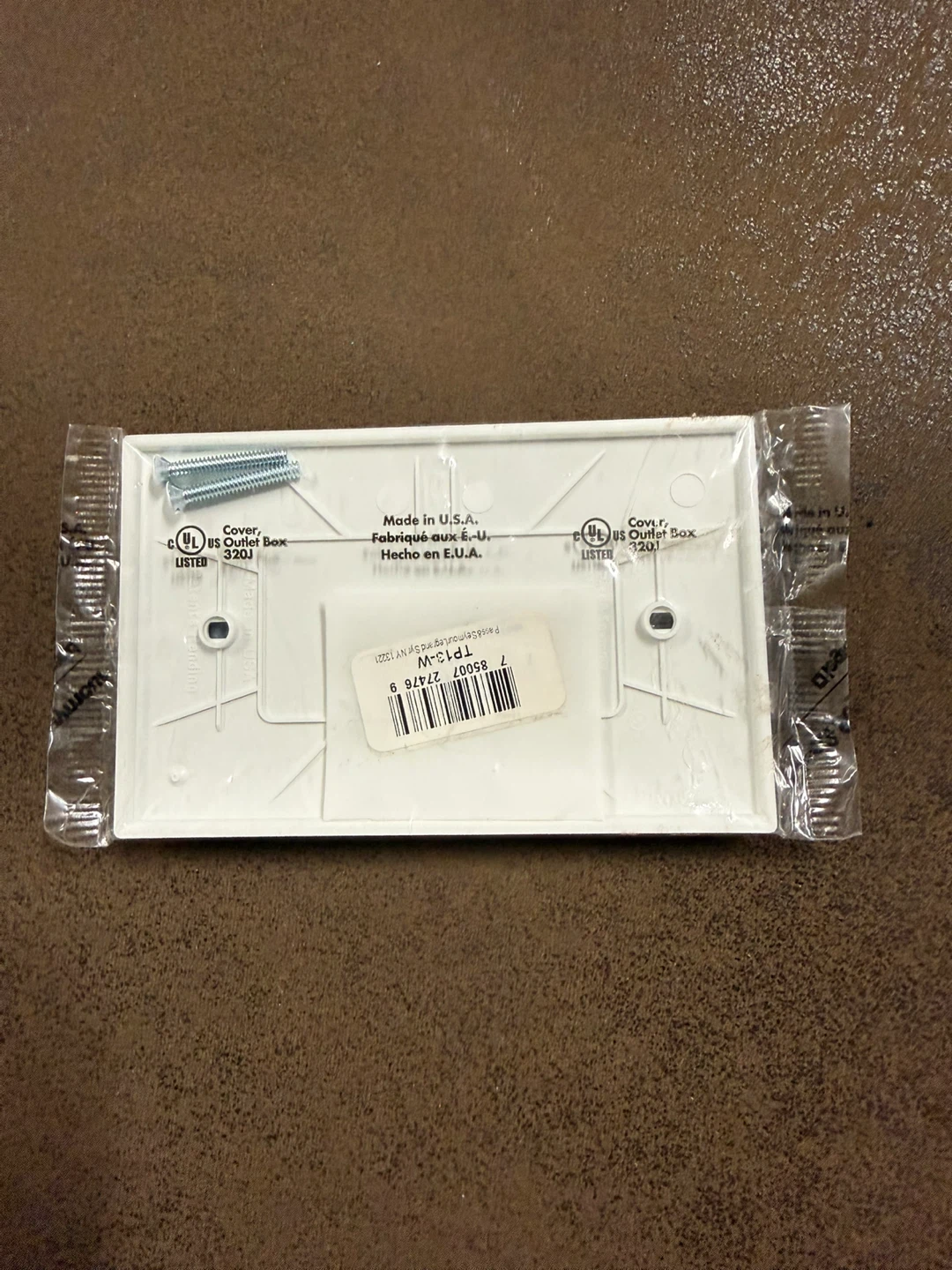 Pass & Seymour TradeMaster Wall Plate TP13-W - photo 2