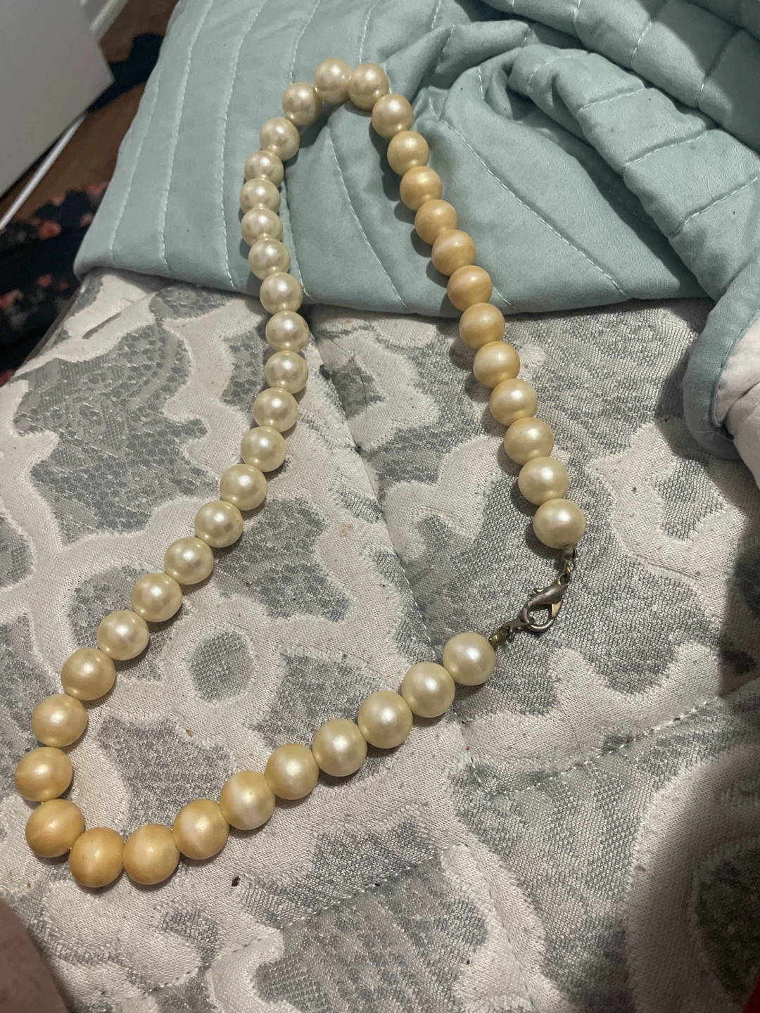 Classic Faux Pearl Necklace