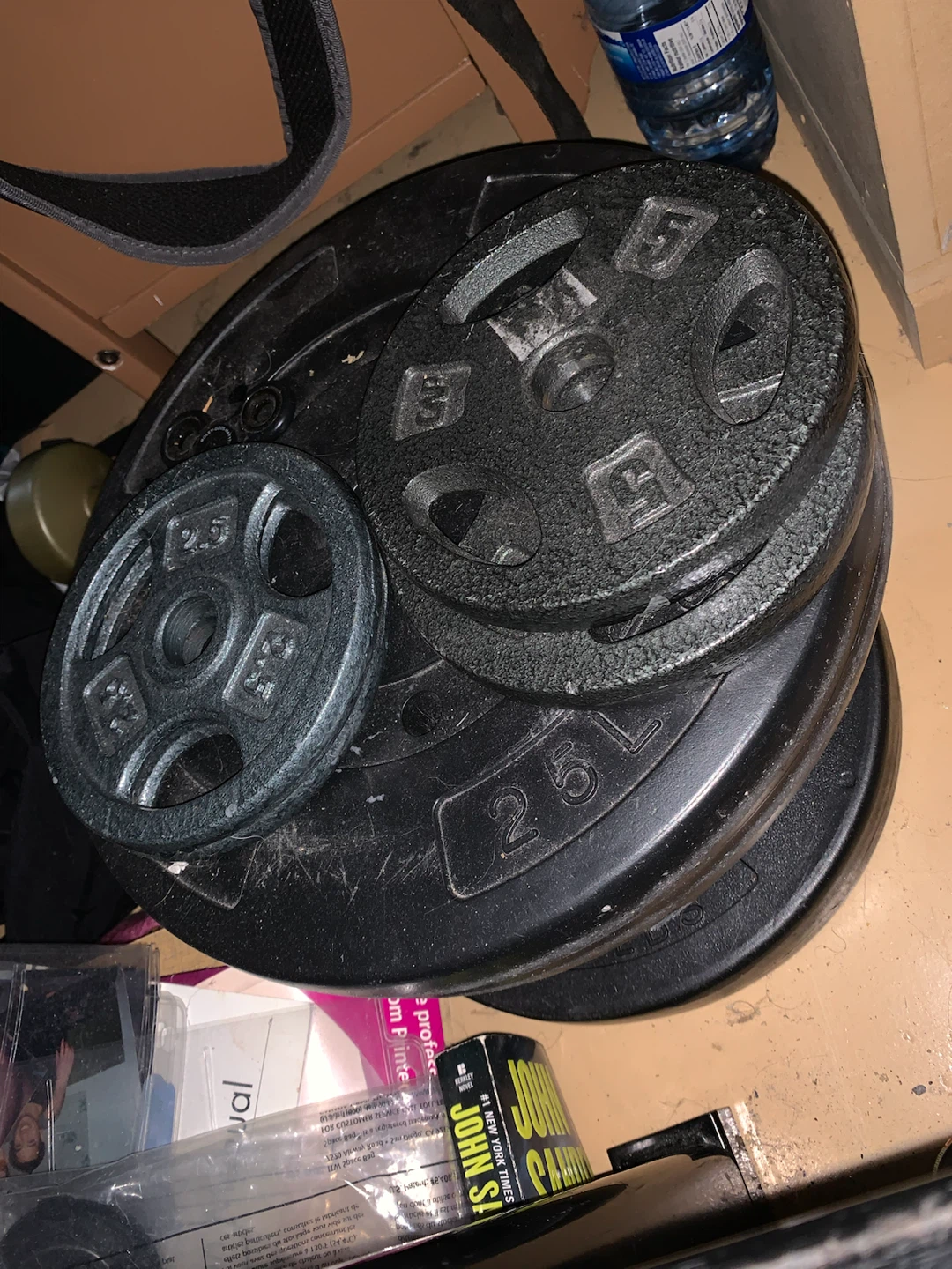 Marcy Classic weight bench, barbell and Weight Plates - photo 2