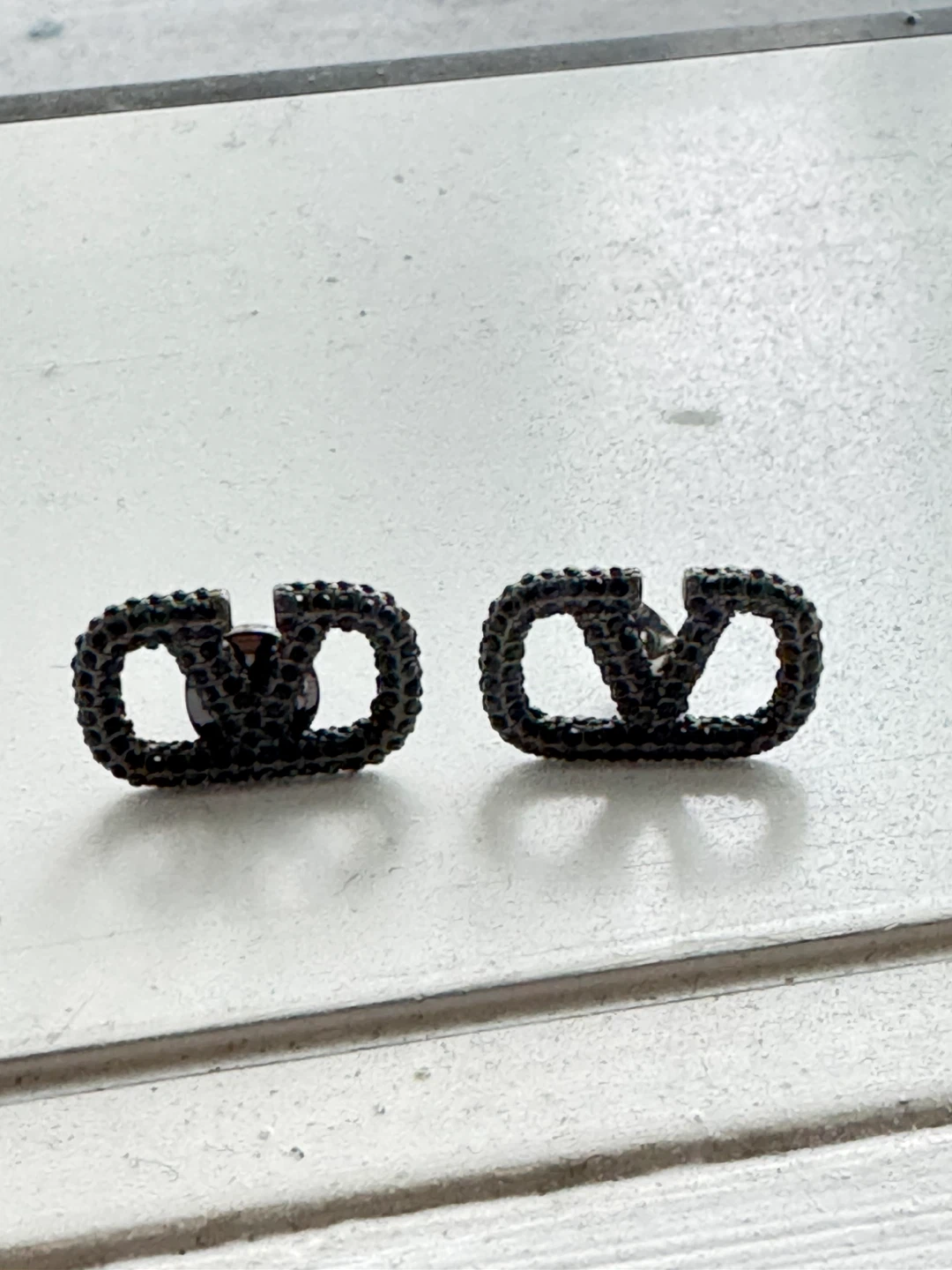 Valentino VLogo Signature Stud Earrings - photo 2