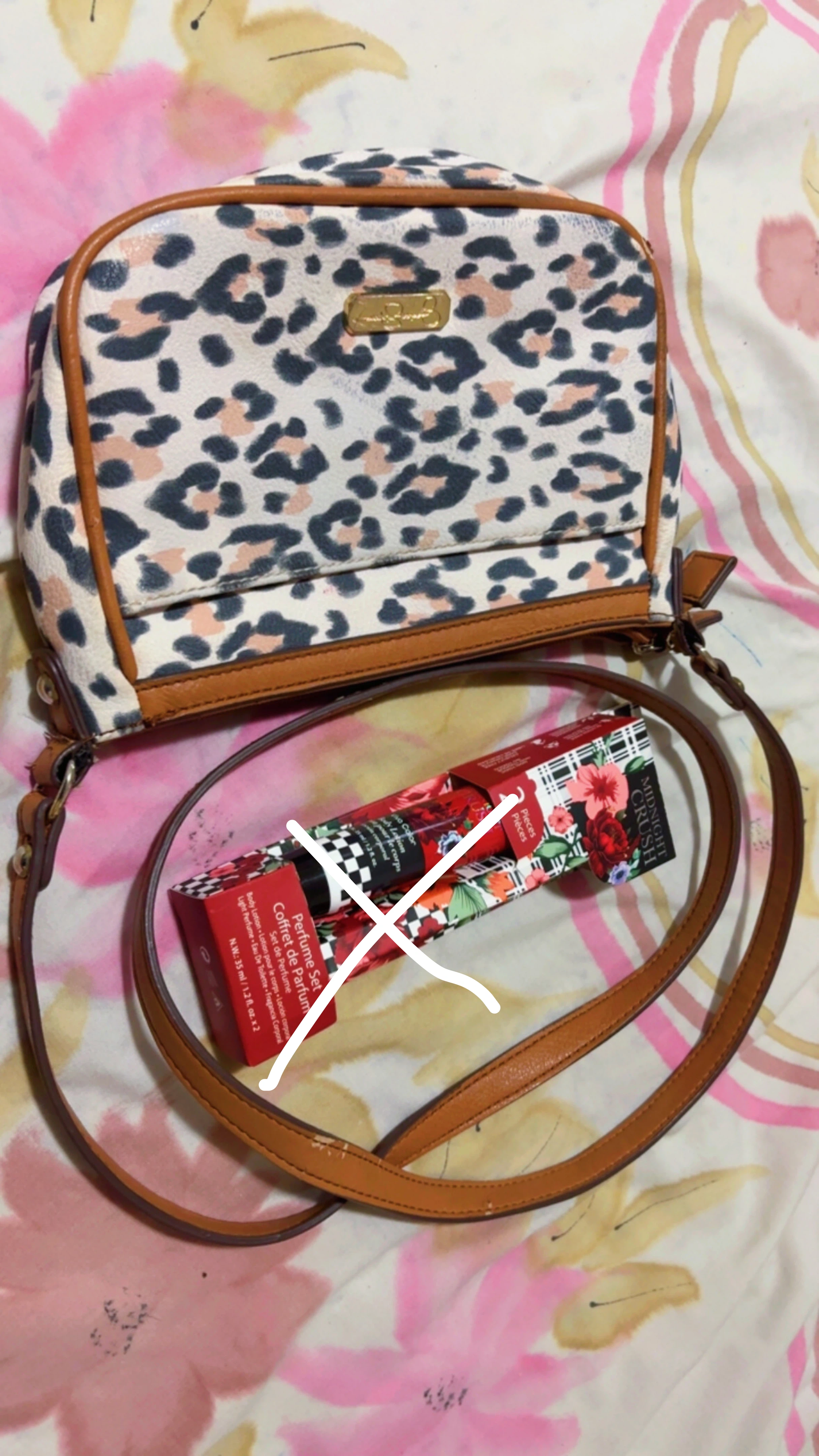 Leopard Print Crossbody Bag - photo 3