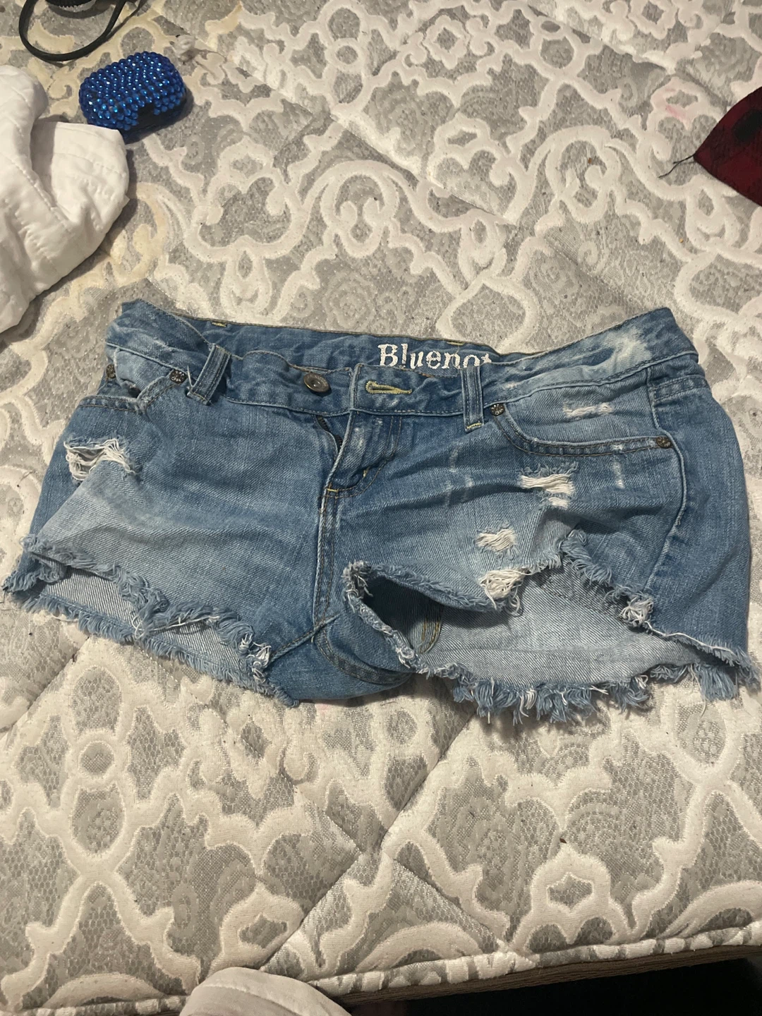 Bluenotes Distressed Denim Shorts