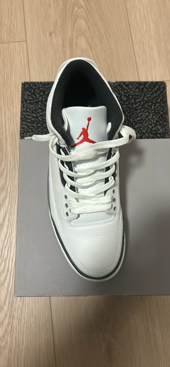 Jordan Retro 3 Cement Grey Size 9 - photo 2