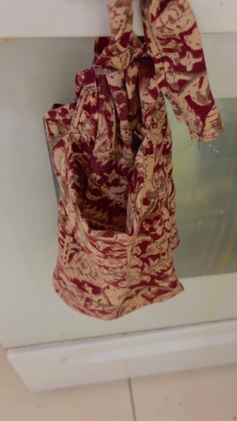 Floral Print Fabric Hanging
