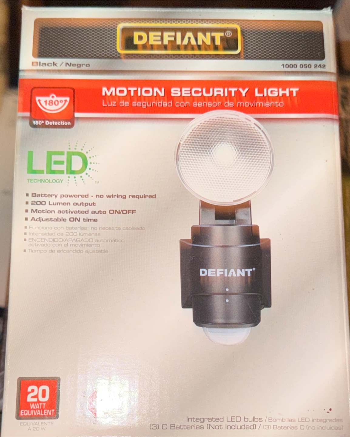 Defiant Motion Security Light