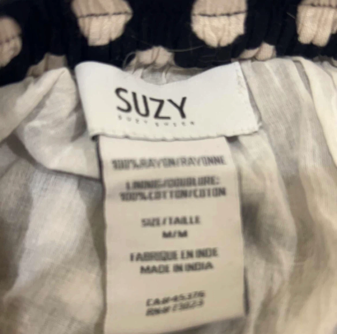Suzy Shier Patterned Maxi Skirt
