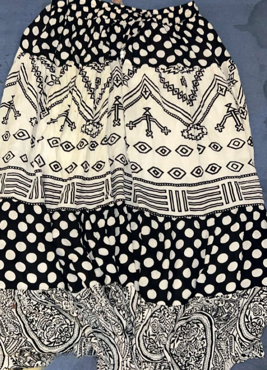 Suzy Shier Patterned Maxi Skirt - photo 2