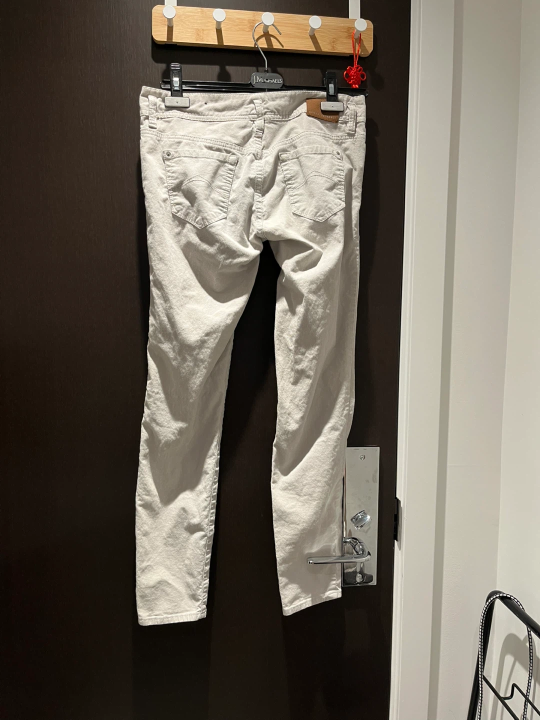 Armani Exchange White Corduroy Pants - photo 4