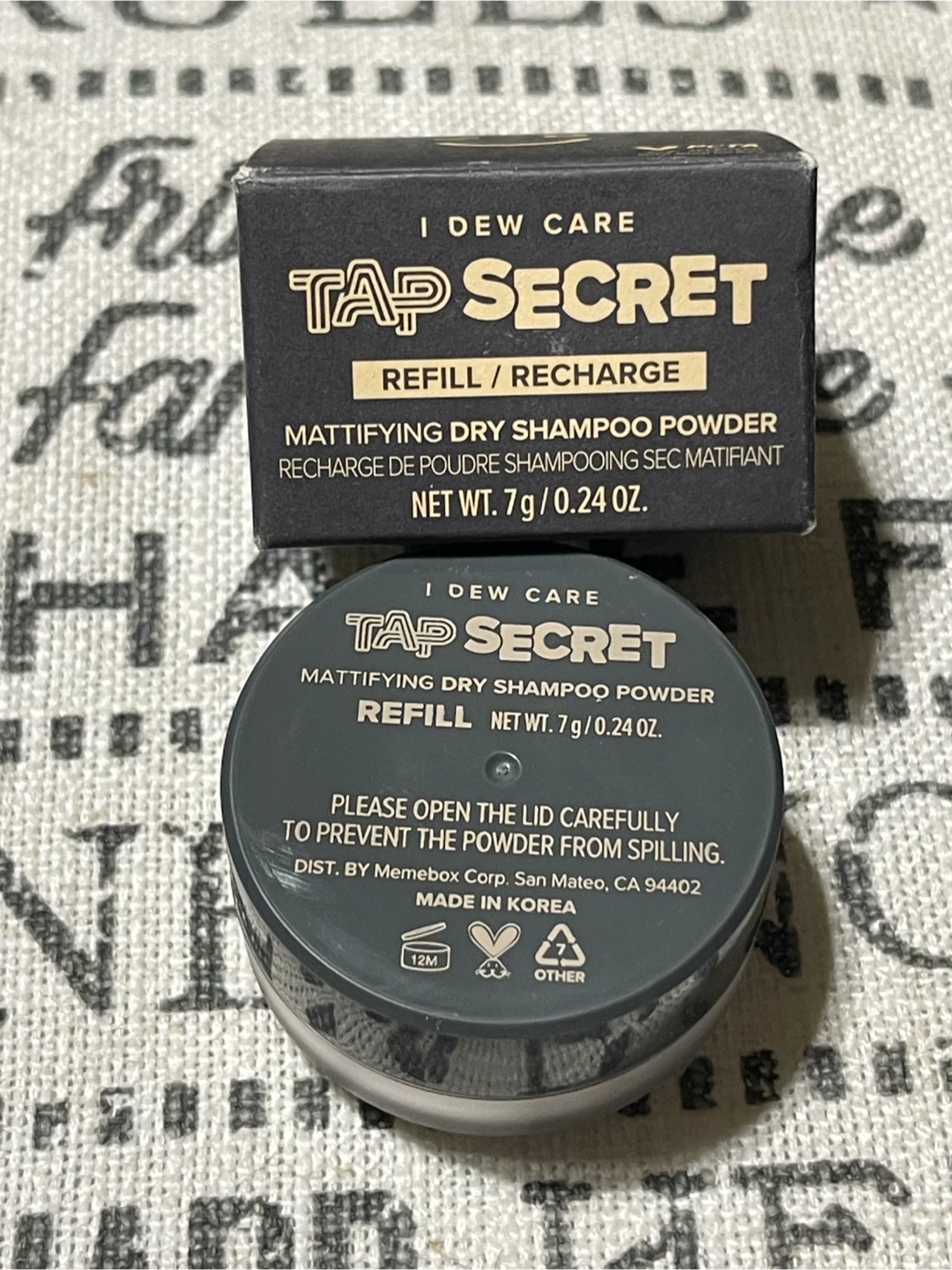 I Dew Care Tap Secret Dry Shampoo Powder Refill