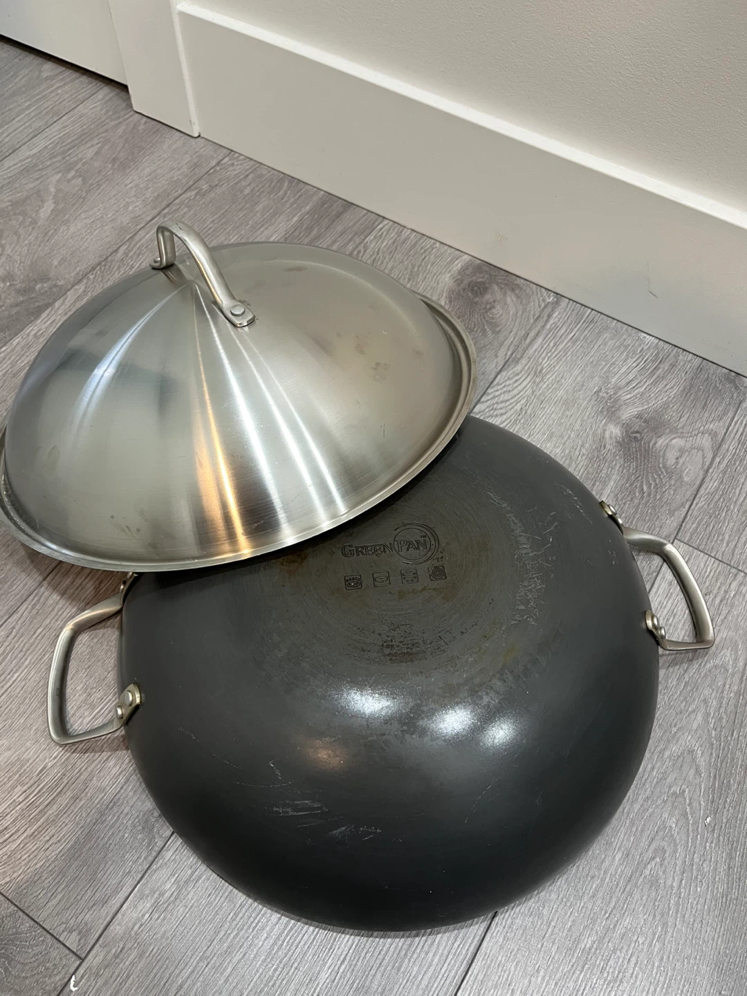 GreenPan Wok with Lid - photo 3