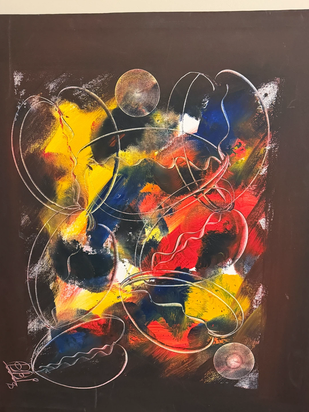Abstract Wall Art Painting - photo 2