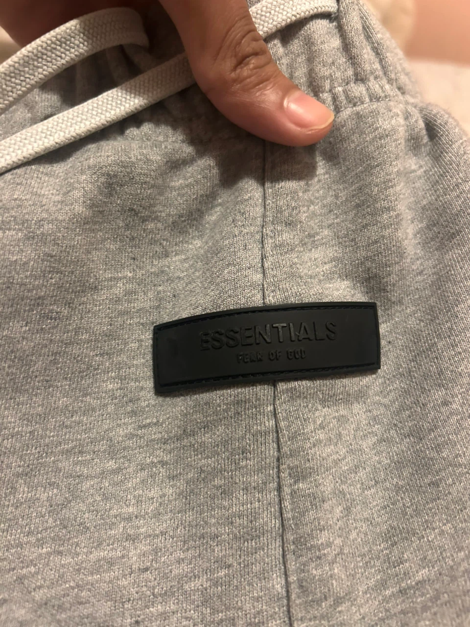 Essentials Fear of God Sweatpants Grey - photo 3