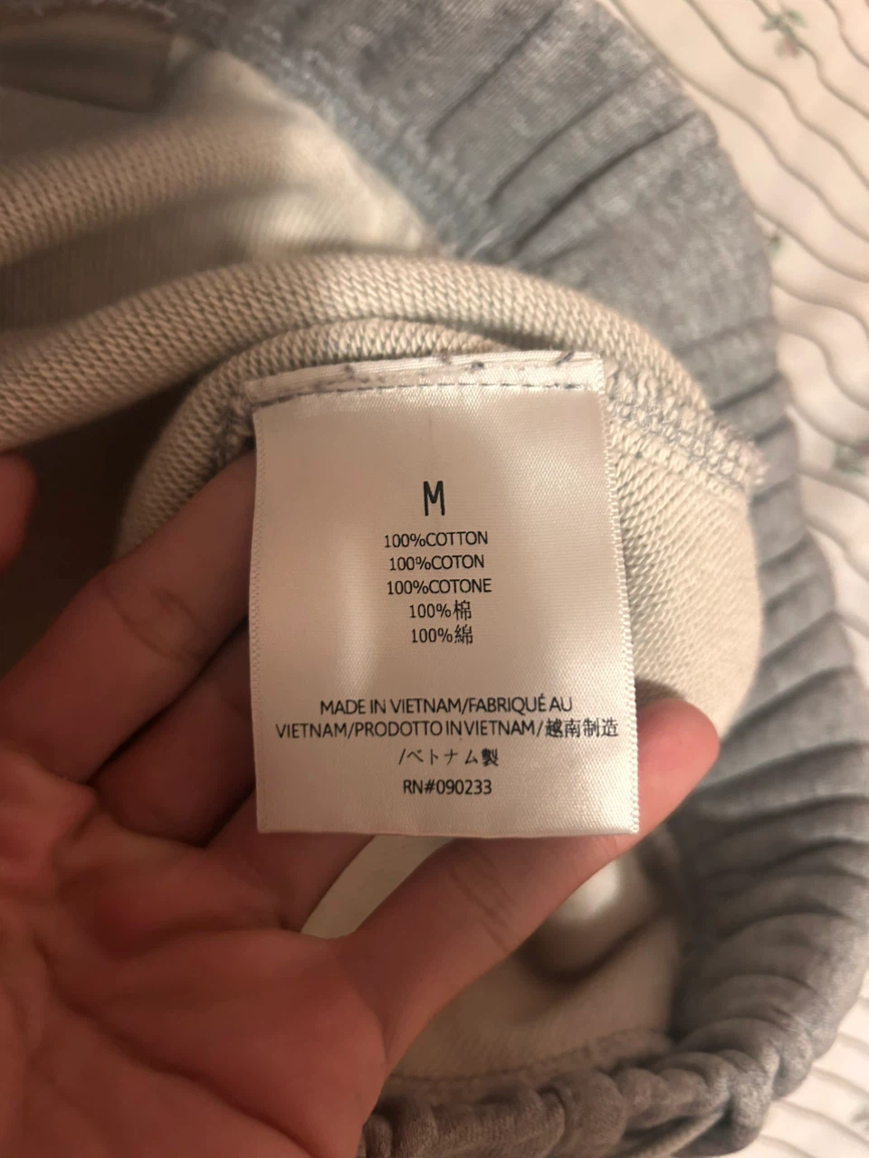 Essentials Fear of God Sweatpants Grey - photo 4