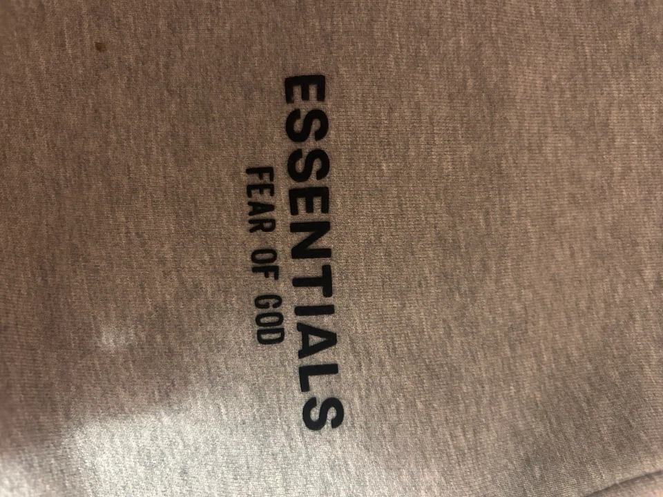 Essentials Fear of God Sweatpants Grey - photo 5