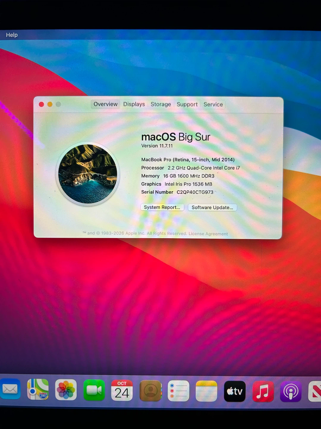 2014 MacBook Pro 15” (i7/16GB/256GB) - photo 2