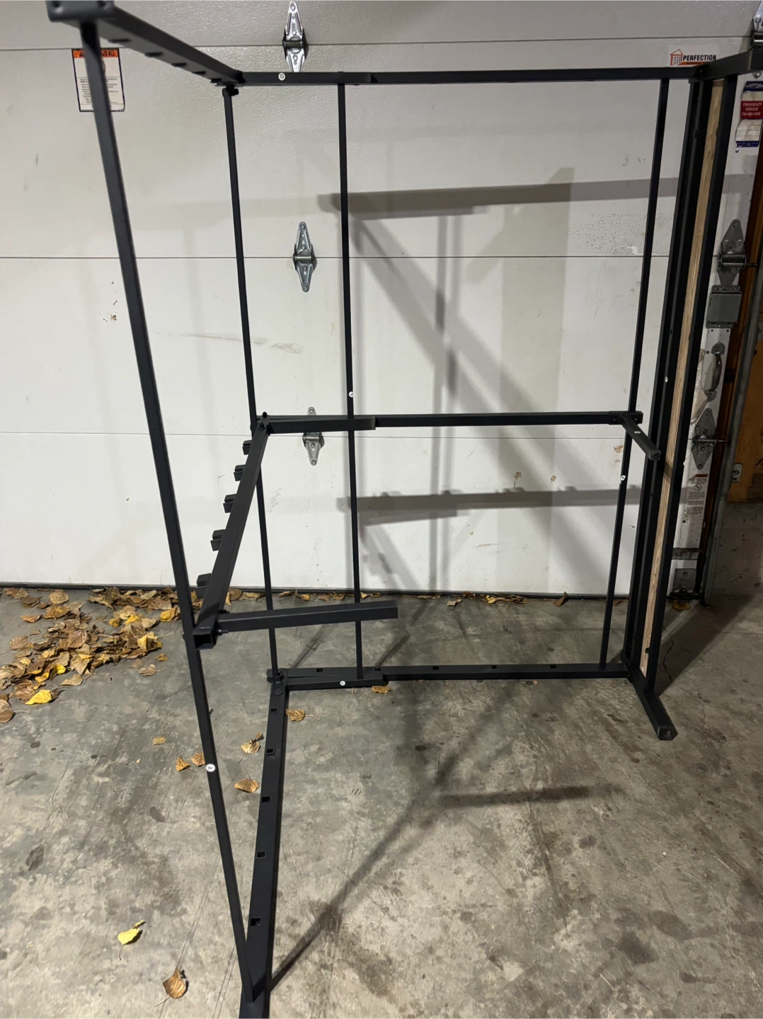 Metal Bed Frame with Wood Headboard