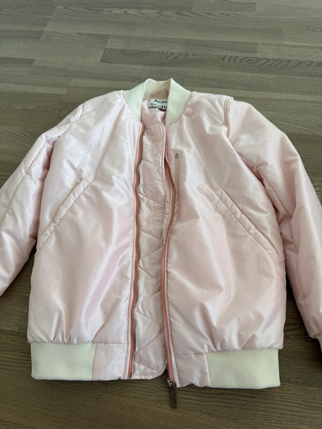 Acne Studios Pink Bomber windproof Jacket - photo 2