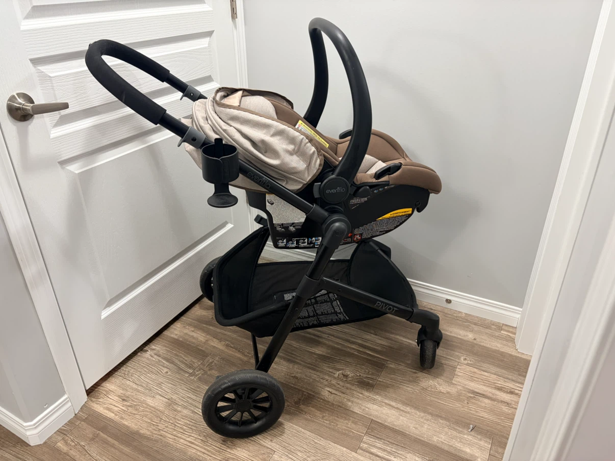 Evenflo Pivot Travel System Stroller and Car Seat - photo 5