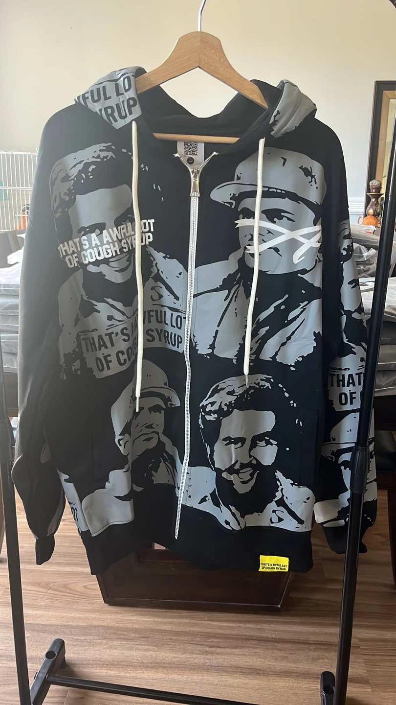 That's A Awful Lot Of Cough Syrup Zip Hoodie - photo 2