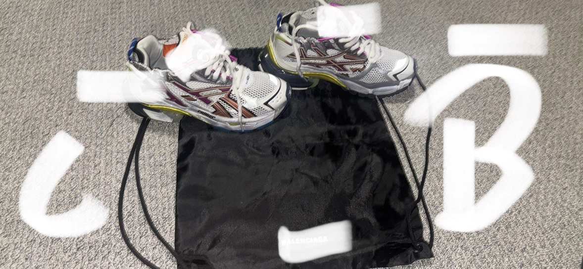 Balenciaga Runner Sneakers size 8 fits big
