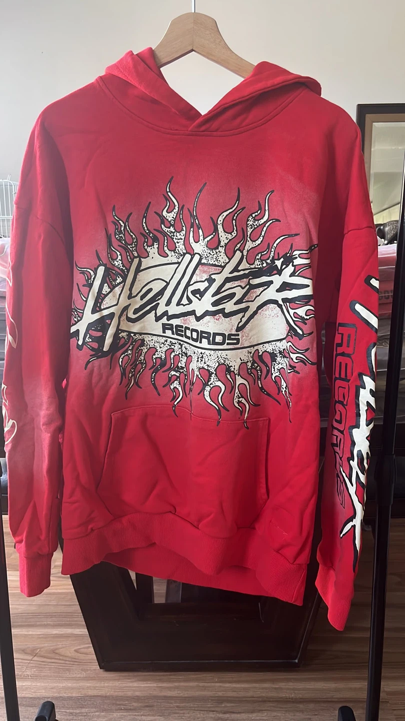 Hellstar Records Red Hoodie - photo 2
