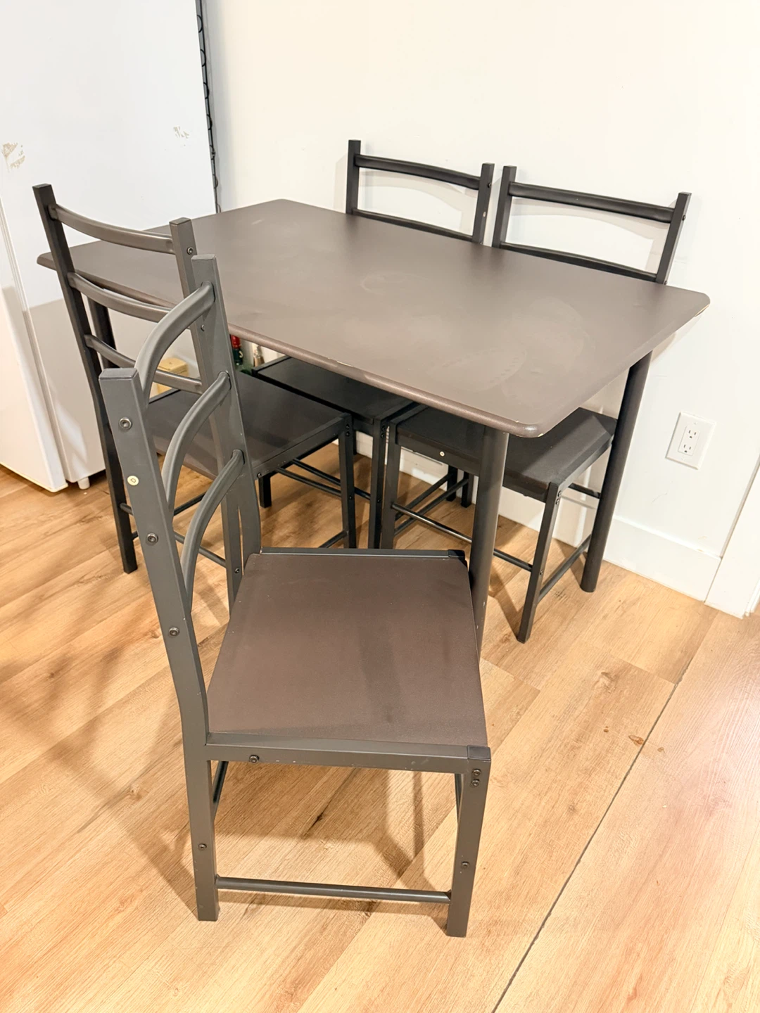 Dining Table and 4 Chairs Set - photo 3