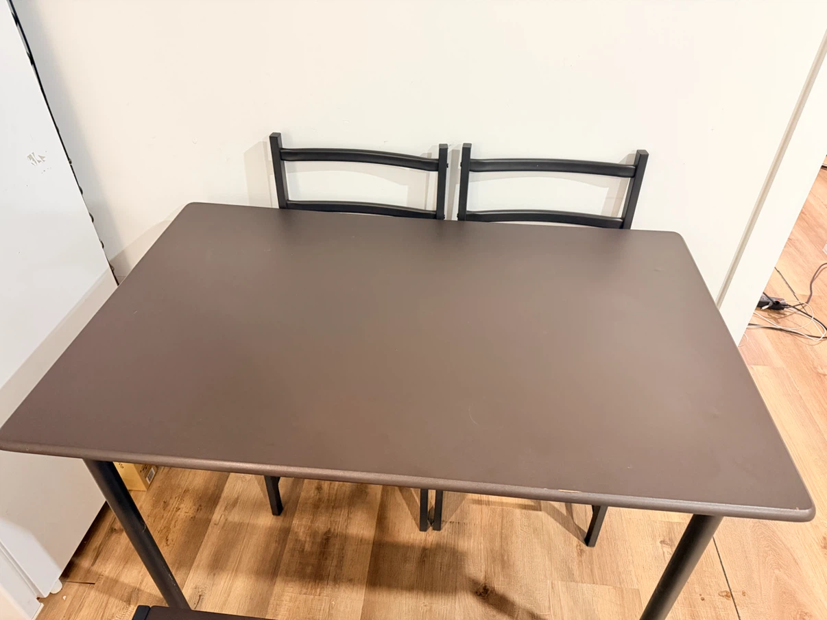 Dining Table and 4 Chairs Set - photo 4