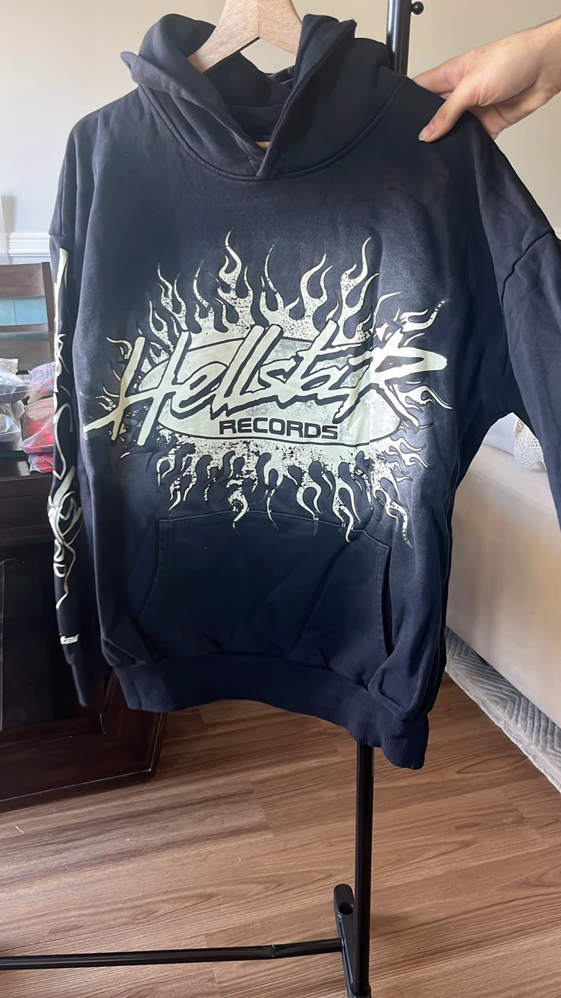 Hellstar Records Hoodie Black - photo 2