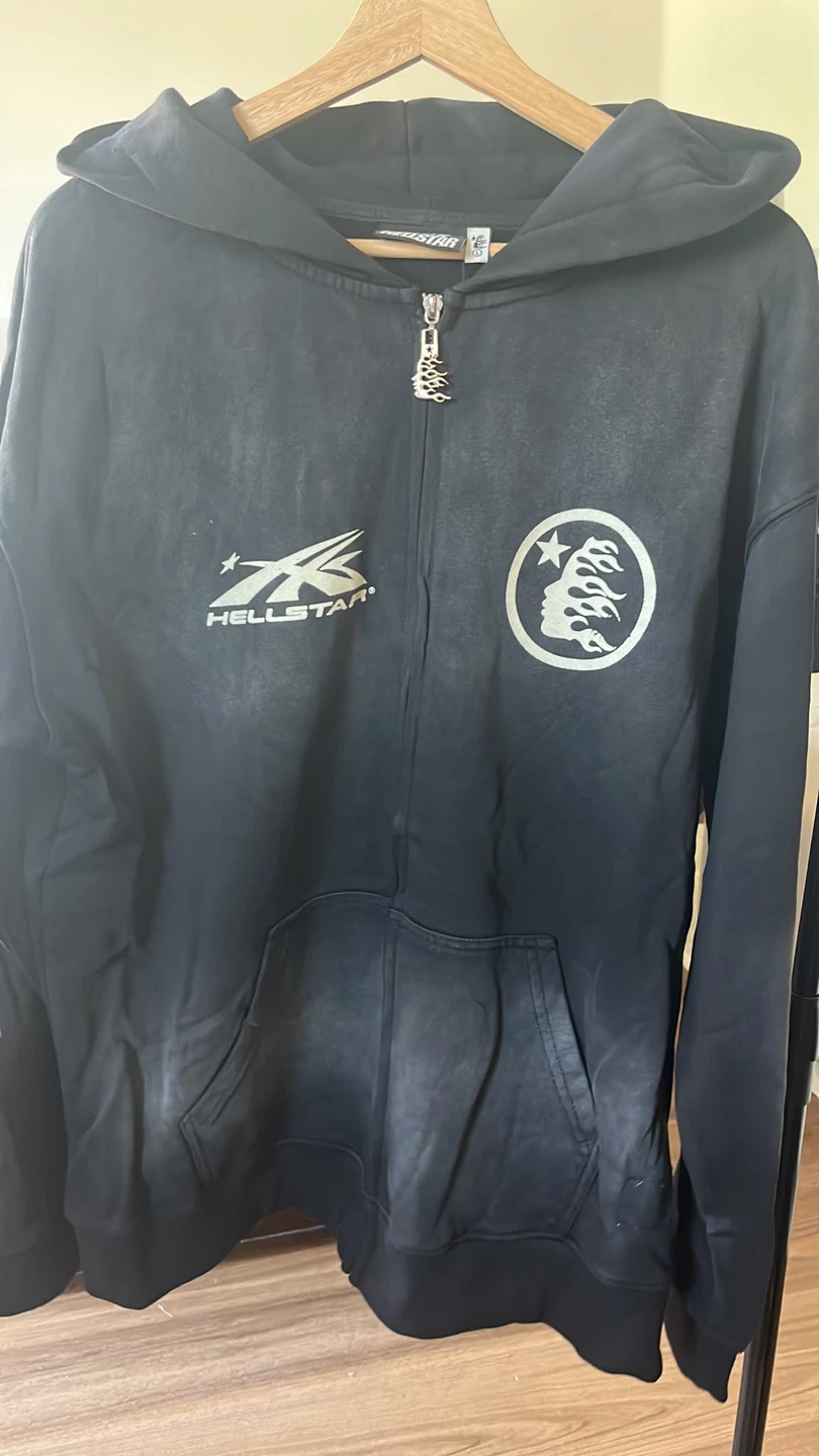 Hellstar Zip-Up Hoodie - photo 2