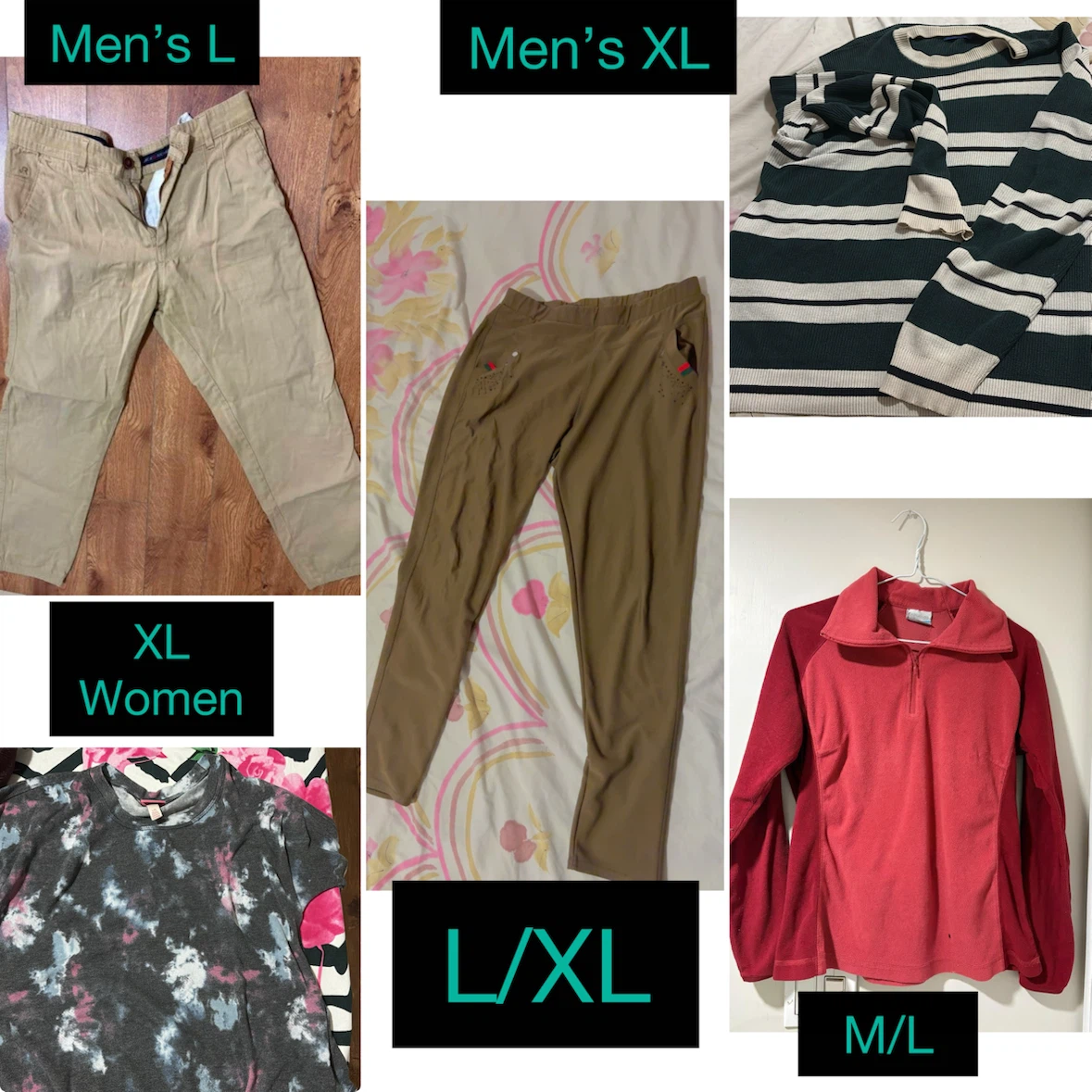 All for $1….Men's+Women's Clothing Bundle