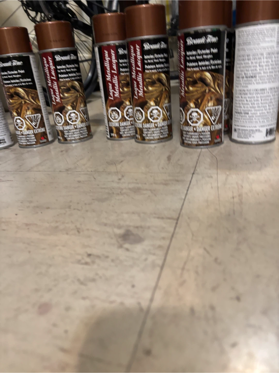 Beauti-Tone Metallic Lacquer Copper Spray Paint - photo 2