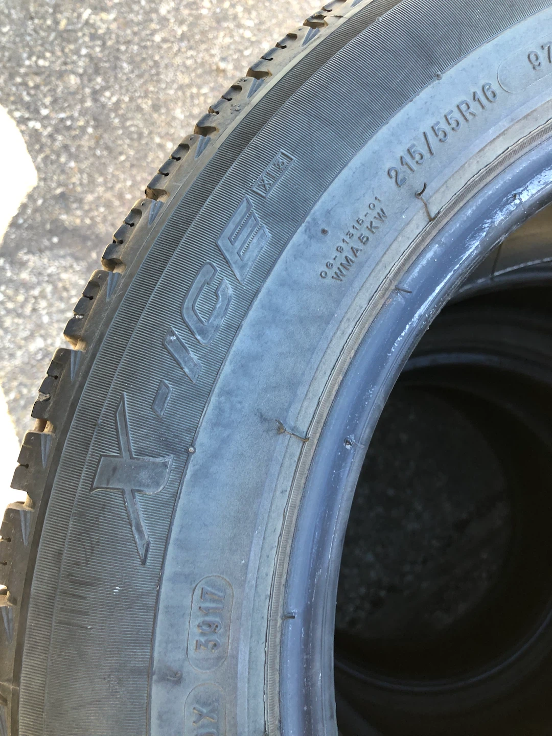 Michelin X-Ice Tires 215/55R16 - photo 3