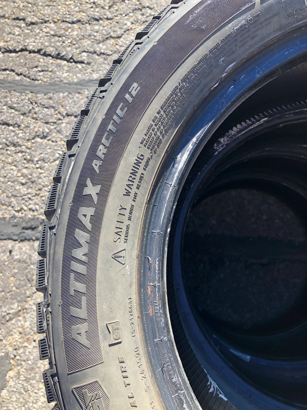 205/55R16 General Altimax Arctic Winter - photo 3