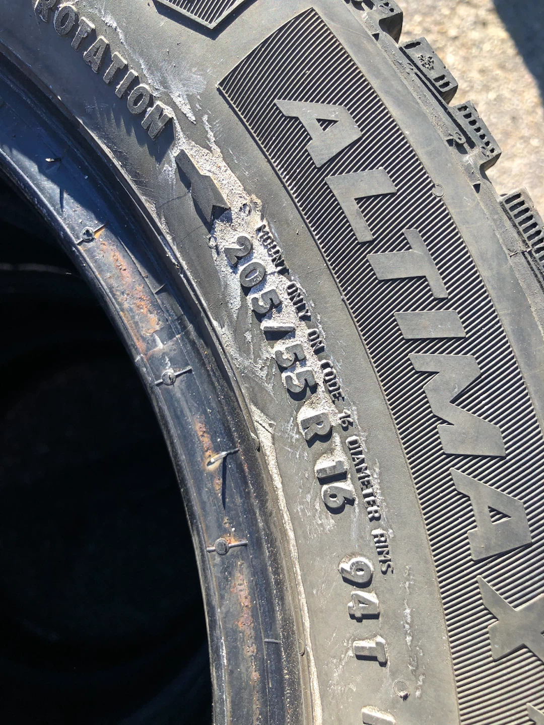 205/55R16 General Altimax Arctic Winter - photo 4