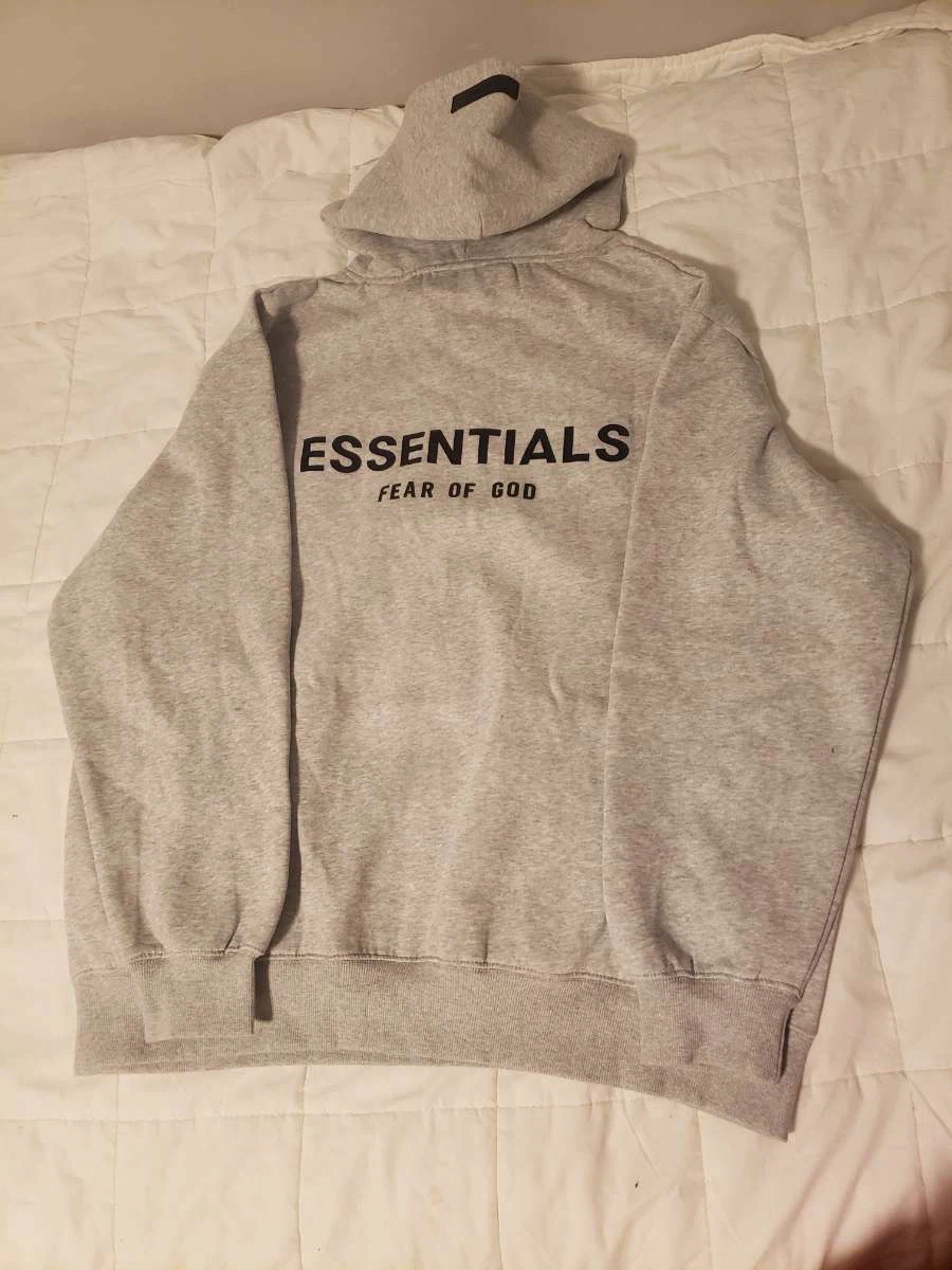 Essentials Fear of God Hoodie - Grey - photo 2