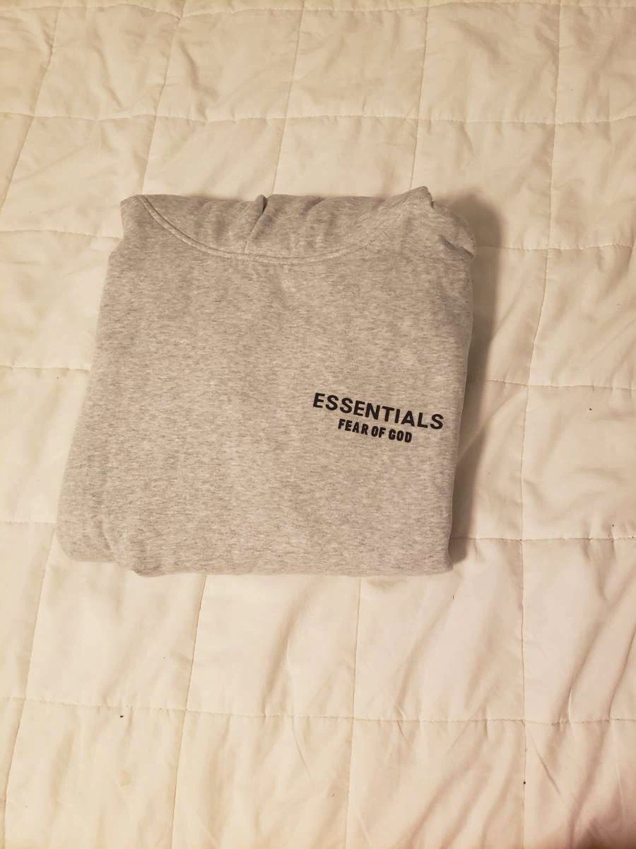 Essentials Fear of God Hoodie - Grey - photo 3